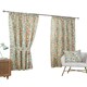 image 4 of Amaryllis Pencil Pleat Curtains - Multi - 229cm x 137cm Multi