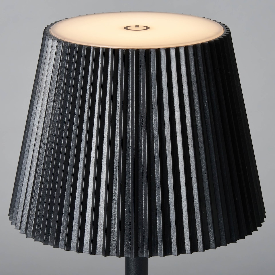 image 1 of BHS Esther Rechargeable Table Lamp | Black | Black | 1