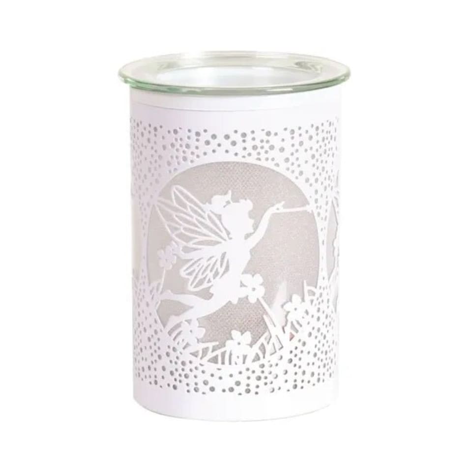image 1 of Aroma Electric Plug In Wax Melter 12cm White - Flying Fairy
