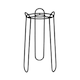 image 2 of Saluzzo Plant Stand Black