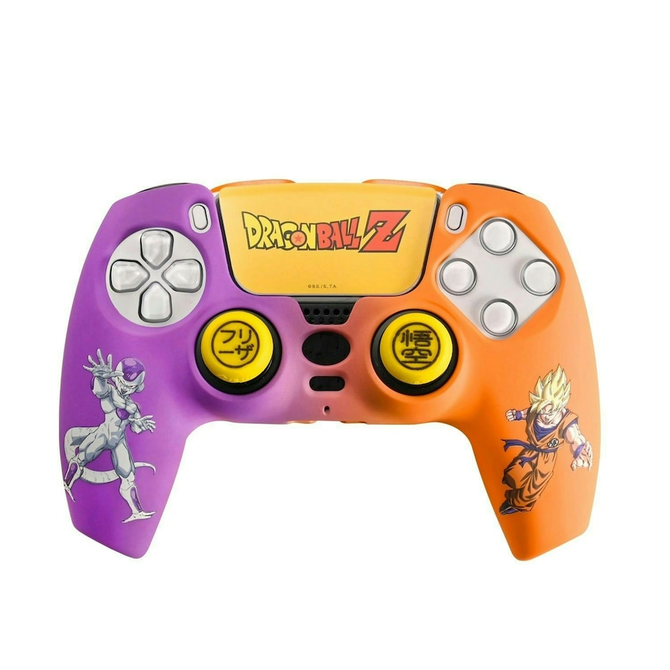 image 1 of Dragon Ball Z PS5 Dualsense Controller Combo Accessories Pack
