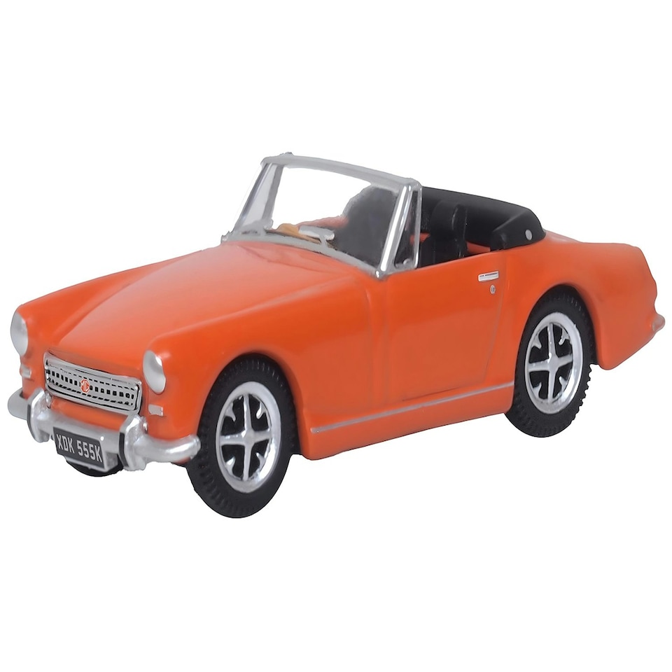 Oxford Diecast MG Midget MkIII Blaze Orange