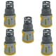 image 1 of Hozelock Metal Hose Pipe End Connector Quick Release Fitting Pro Water 5PK