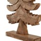 image 3 of Natural Large Christmas Tree - Wood - L6 x W16 x H50 cm - Brown