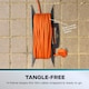 image 4 of Daewoo 1 Gang Weatherproof Socket 15M Extension Lead Garden Cable Reel H Frame