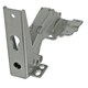 image 5 of SPARES2GO Integrated Door Hinge Pair compatible with Ikea Fridge Freezer 3362 3363 5.0 41,5 Silver