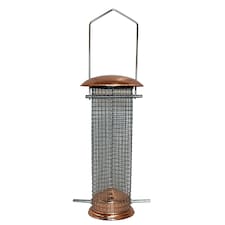 Copper Style Hanging Bird Nut Feeder