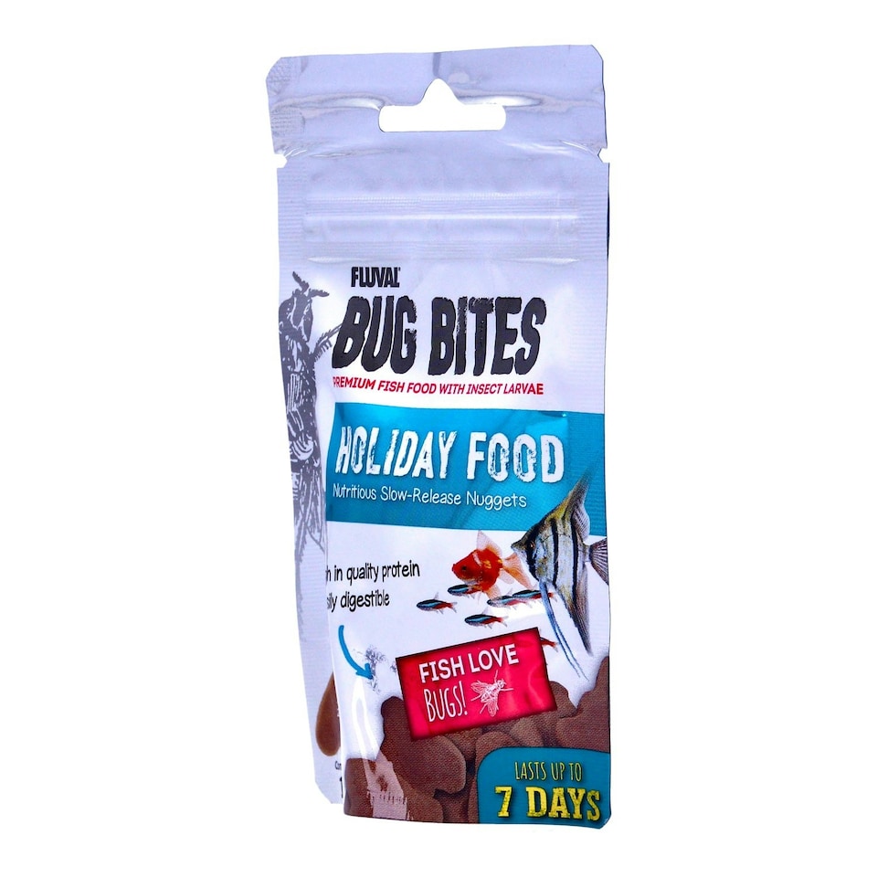image 1 of Fluval Bug Bites Holiday/Weekend Feeder 20g N/A