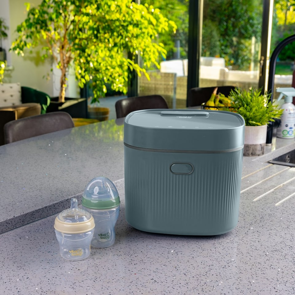 image 1 of Vital Baby Nurture advanced pro UV steriliser & dryer, 3rd gen - smoky blue