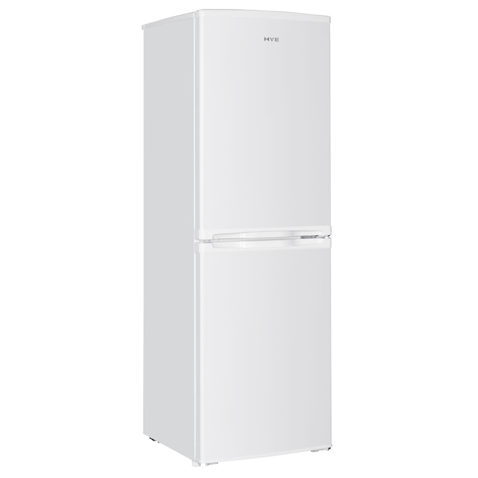 image 1 of HYE 50-50 Freestanding Fridge Freezer, 142 Litre, 48cm, White - RF01FF142W01