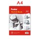 image 1 of A4 Sketch Book Top Spiral Bound