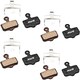 image 1 of AWE Set x 4 Semi Metallic Disc Brake Pads Compatible with Avid Elixir