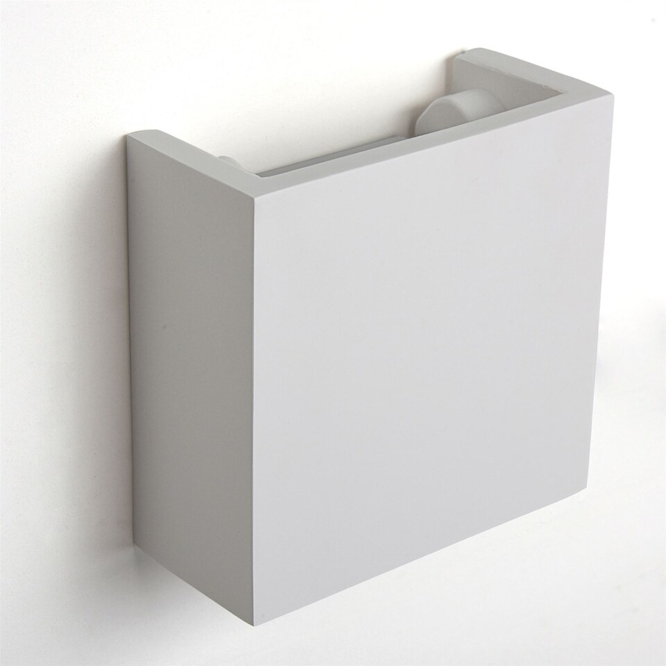 image 1 of Michele - White G9 Plaster Wall Light | White | 1