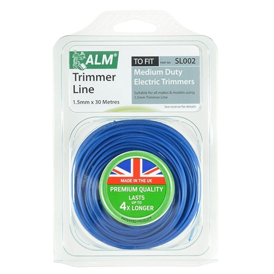 image 1 of ALM Trimmer Line For Medium Duty Electric Trimmer 30m x 1.5mm | Multi | One Colour | One Size | 1