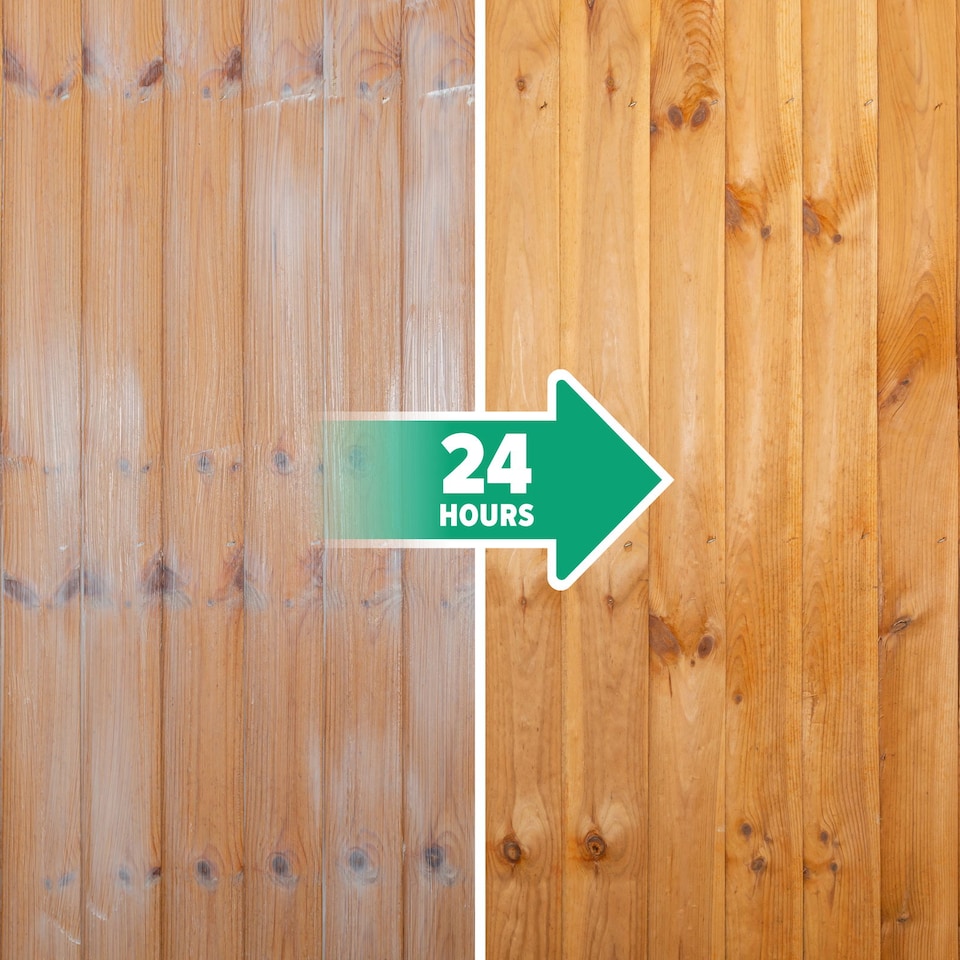 image 1 of Roxil Wood Protection Cream (3L) - Wood Sealer, Waterproofing Clear Treatment and Preserver for Fence, Decking, Furniture, Shed