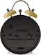 image 4 of Acctim Haven Analogue Faux Double Bell Small Alarm Clock | Yellow | Curry Powder