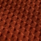 image 4 of OHS Luxury Waffle Textured Fleece Duvet Cover and Pillowcase Bedding Set Orange | Rust | Super King