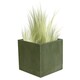 image 2 of Dibor Medium Fibre Clay Outdoor Garden Planter – Sage Green