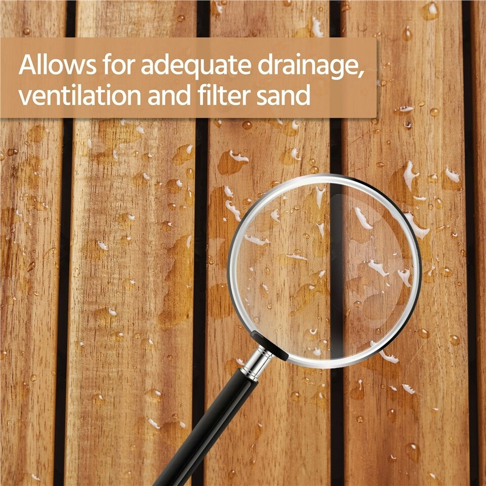 image 1 of Yaheetech Pack of 27 Wood Flooring Tiles Wood