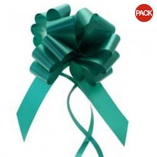Apac 30mm Pull Bows (Pack Of 30) - Emerald Green - 30mm