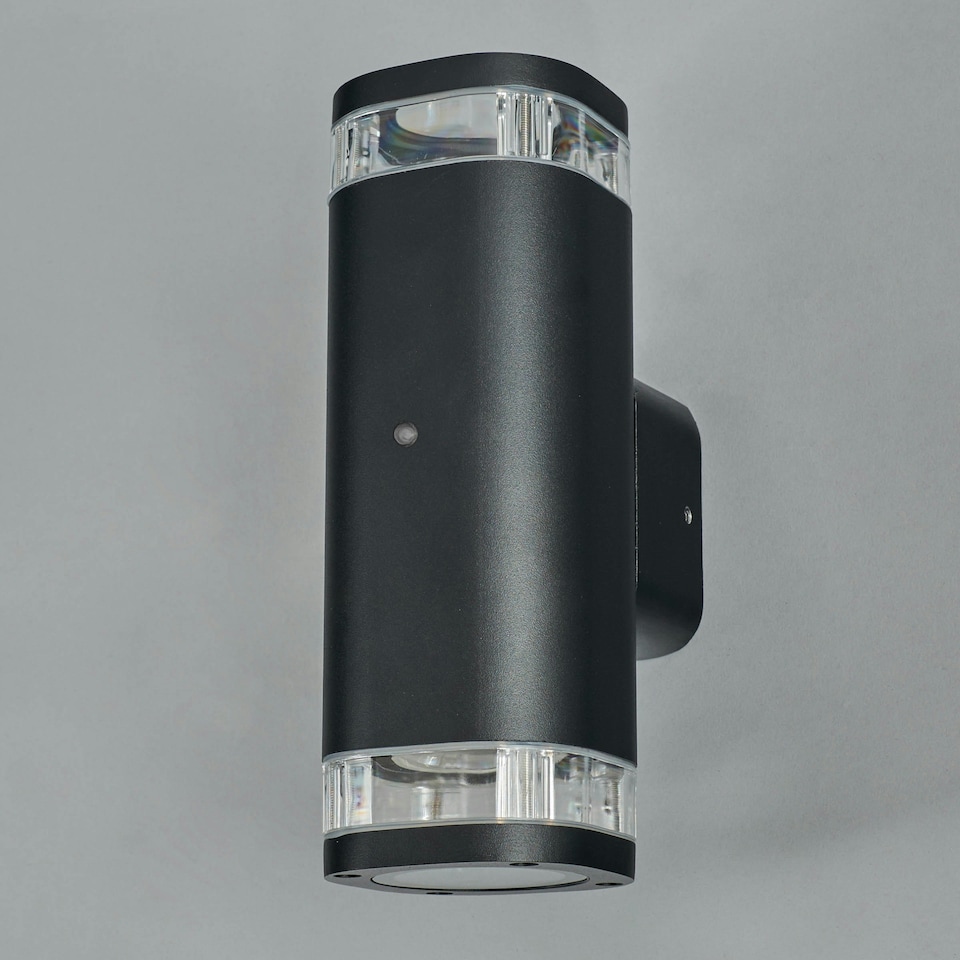 image 1 of BHS Epin Outdoor Wall Light, Black