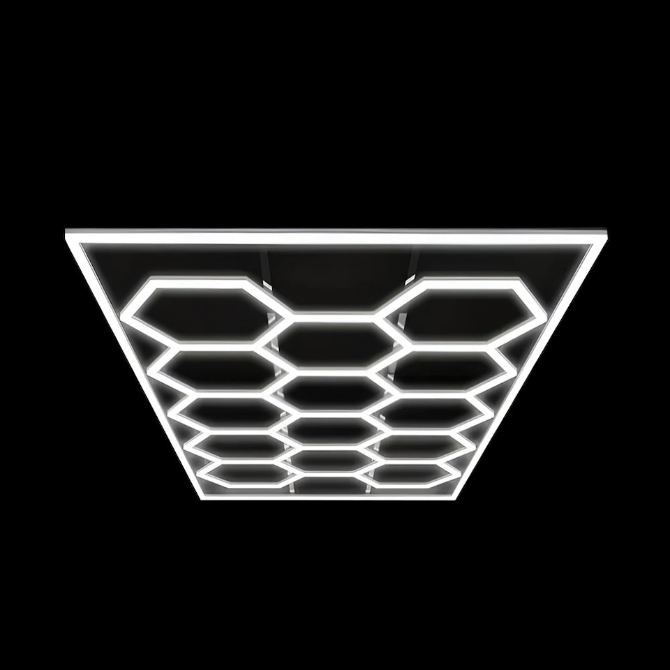 image 1 of 600W Car Showroom Light 440mm 23.6mm 38.1mm(57pcs) 1175mm 23.6mm 38.1mm(12pcs),PC T5 Tubes, 6500K, 100-120lm W