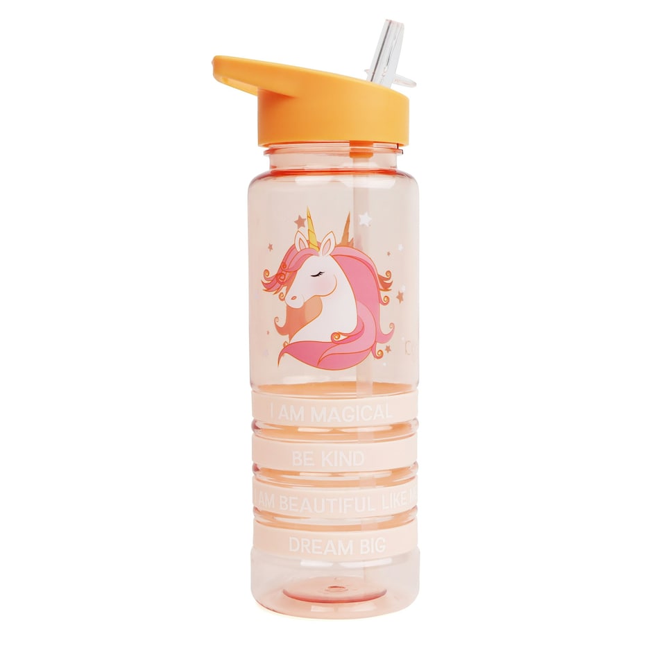 image 1 of Myga Kids' Positivity Band Water Bottles - Unicorn