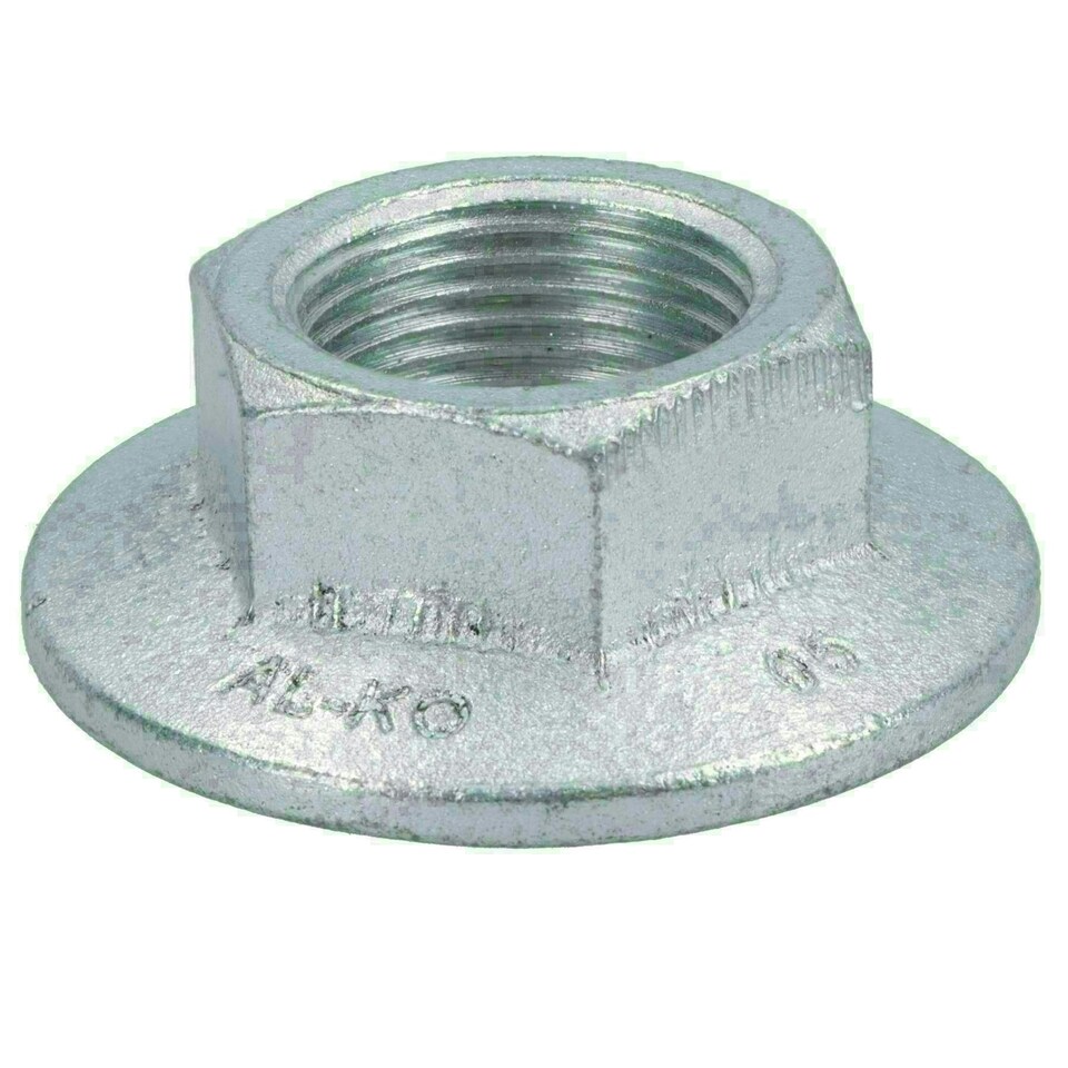 image 1 of M27 x 2.0mm One Shot Alko Nut Trailer Axle Hub Brake Euro Drum Knott BPW 1pc