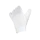 image 3 of Shires Unisex Adult Newbury Gloves - White - S White | S