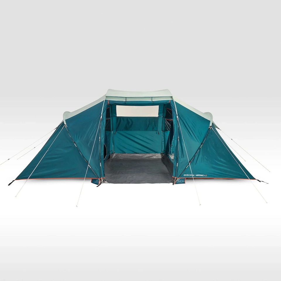 image 1 of Decathlon 4-person, 2-bedroom camping tent, Arpenaz 4.2