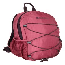 Mountain Warehouse Trek Backpack Padded Soft Breathable Everyday Rucksack Bag Red | Berry