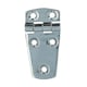 image 3 of Polished Door Hinge 4 Pack Stainless Steel 76mm x 38mm 316 Marine Cabin Hatch Silver