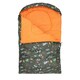 image 2 of Mountain Warehouse Kids Sleeping Bag 2 Season Camping Childrens Girls Boys Green | Dark Green