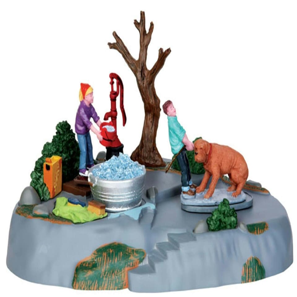 Lemax - Christmas Village - Accessory: Time For a Scrub - (44770) /Xmas