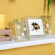 image 5 of Nicola Spring Standing Metal Photo Frames - 5" x 7" - Gold - Pack of 2 - Freestanding Picture Frame Display Frame Poster Frame Picture Display Gold | S