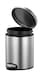 image 3 of EKO Eva Pedal Bathroom Bin 5 Litres, Rubbish Bin with Soft Close Lid, Removable Inner Bucket, Perfect for Bathroom, Bedroom & Home, White
