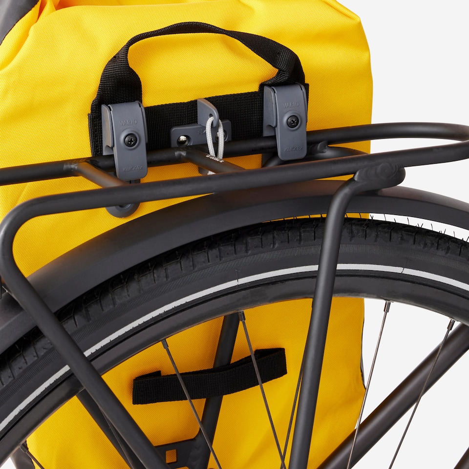 image 1 of Decathlon 20 L Waterproof Bike Bag for Pannier Rack 500