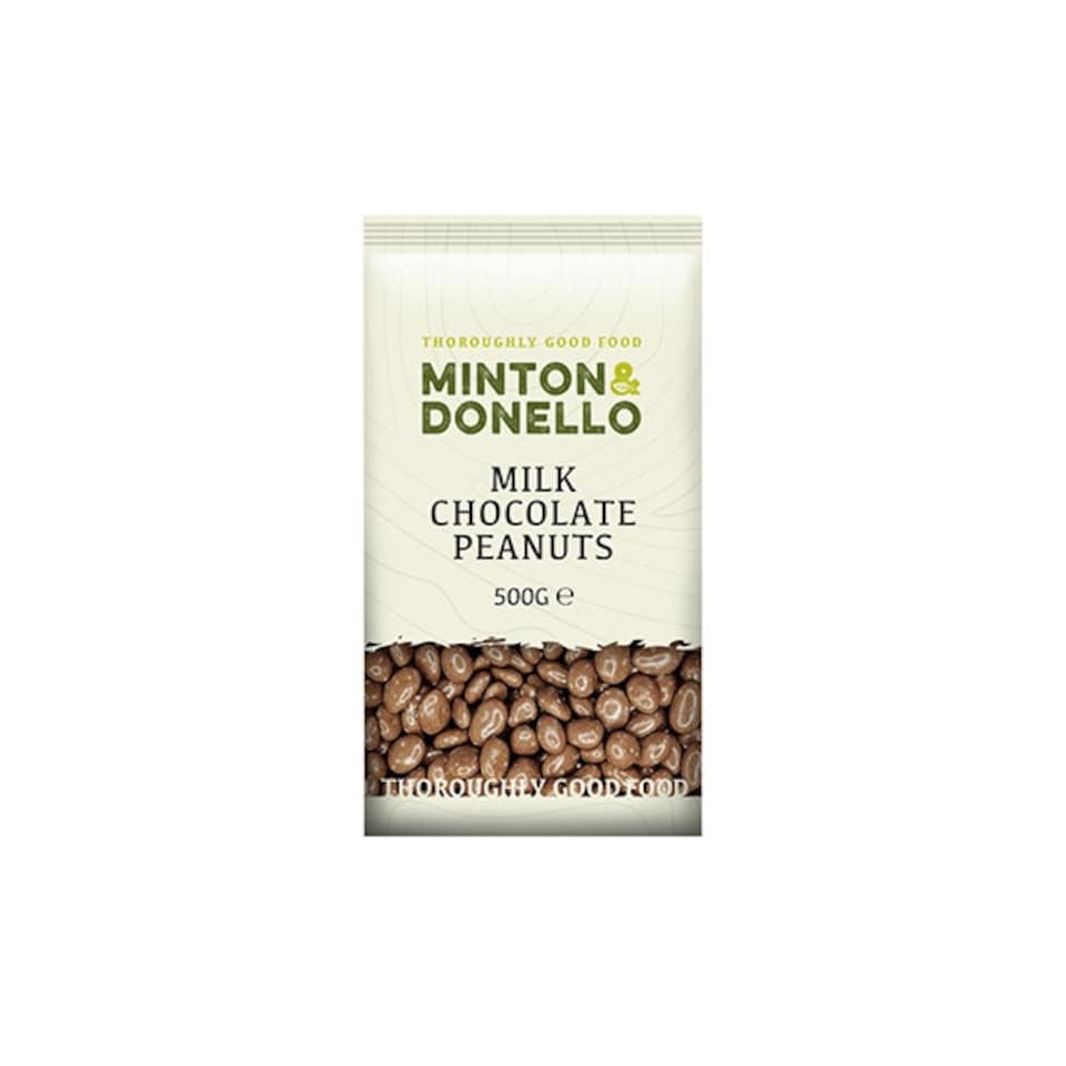 image 1 of Minton & Donello Milk Chocolate Peanuts 6 x 500g