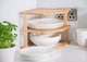 image 2 of Copco Bamboo Corner Shelf Organizer Natural