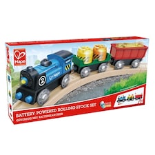 Hape Battery Powered Rolling-Stock Set