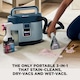 image 2 of Shark EveryMess Portable 3-in-1 Stain Eliminator, Wet Vac & Dry Vac VX110UK Blue