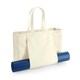 image 2 of Westford Mill EarthAware Organic Yoga Tote Bag - Natural - One Size Cream