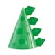 image 1 of Blue & Green Dinosaur Party Cone Hats - Pack of 8