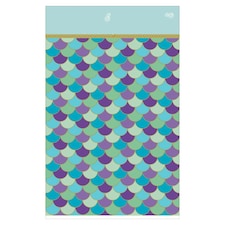 Amscan Wishes Paper Mermaid Scales Party Table Cover - Multicoloured - One Size