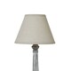 image 2 of Hill Interiors Capsa Column Table Lamp (UK Plug) - Grey - 26cm x 10cm x 10cm