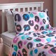 image 3 of OHS Reversible Coverless 10.5 Tog Soft Plush All Year Round Duvet Cover and Pillowcase Bedding Set Pink | Leopard | Single