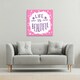 image 2 of Life Is Beautiful (Canvas Print) 46 x 46 x 4cm