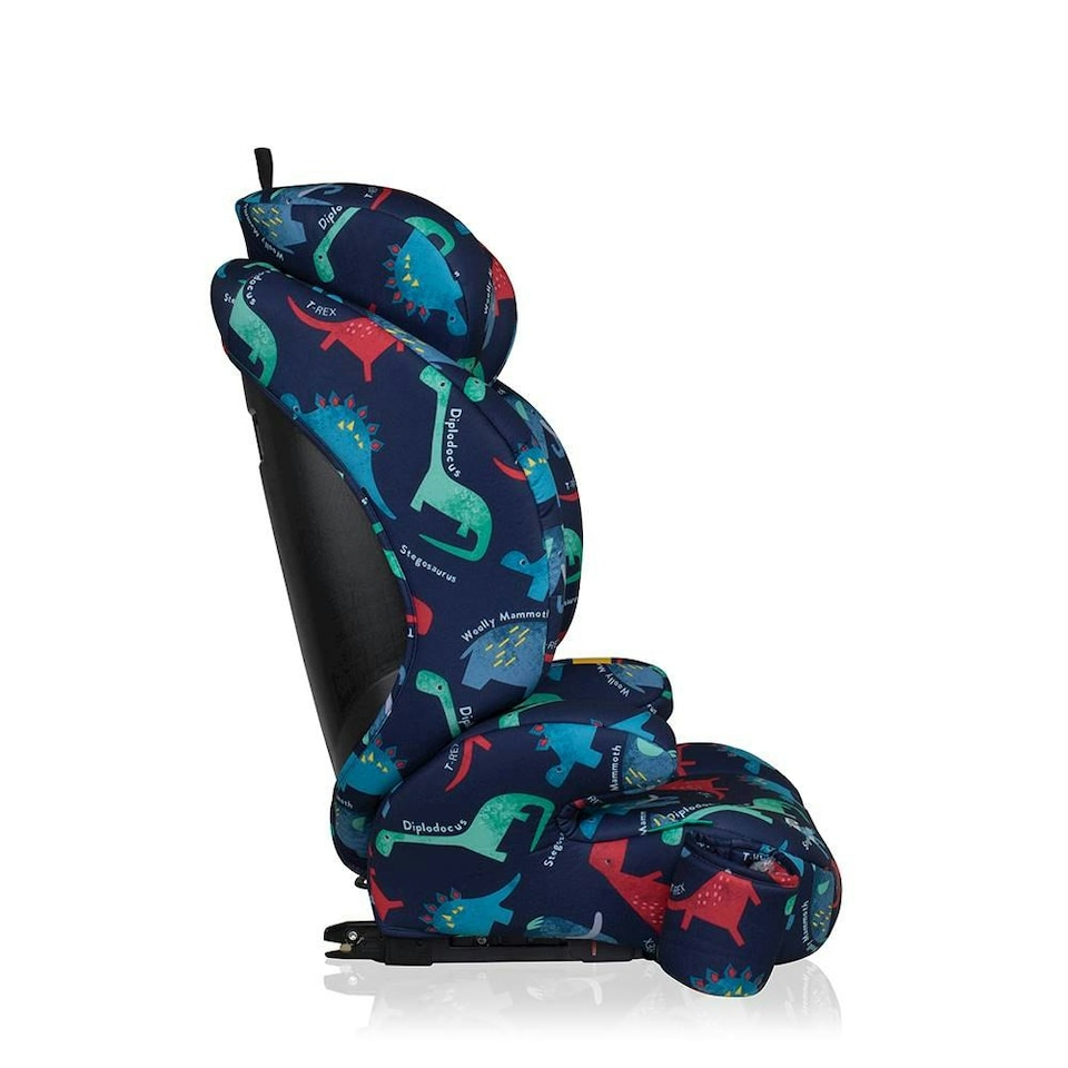 image 1 of Cosatto Ninja 2 iSize Car Seat High Back Booster - Suitable from 100cm-150cm, Forward Facing, ISOFIX Fitting (D is For Dino)