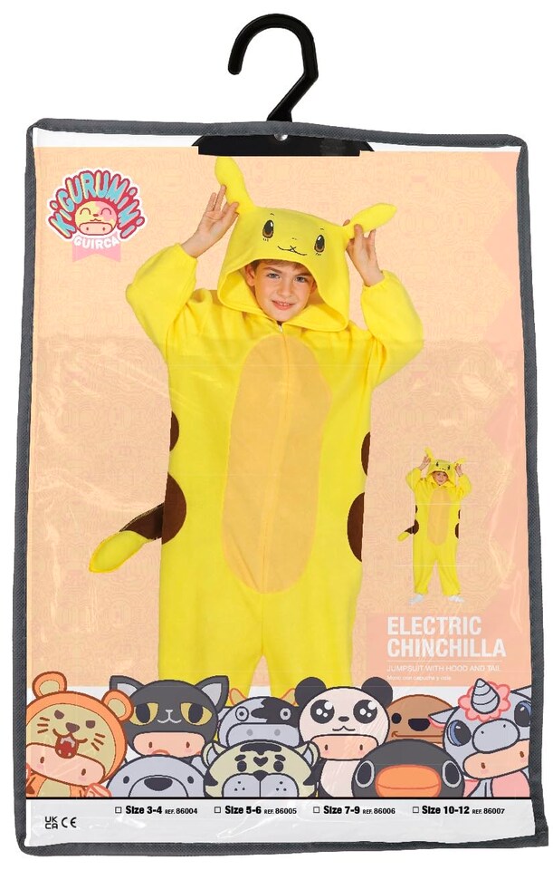 image 1 of Fancy Dress Child Electric Chinchilla - 10-12 Years