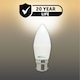 image 9 of BELL Lighting B22 Bayonet Candle Warm White 2700K 4.7W Energy Saving LED